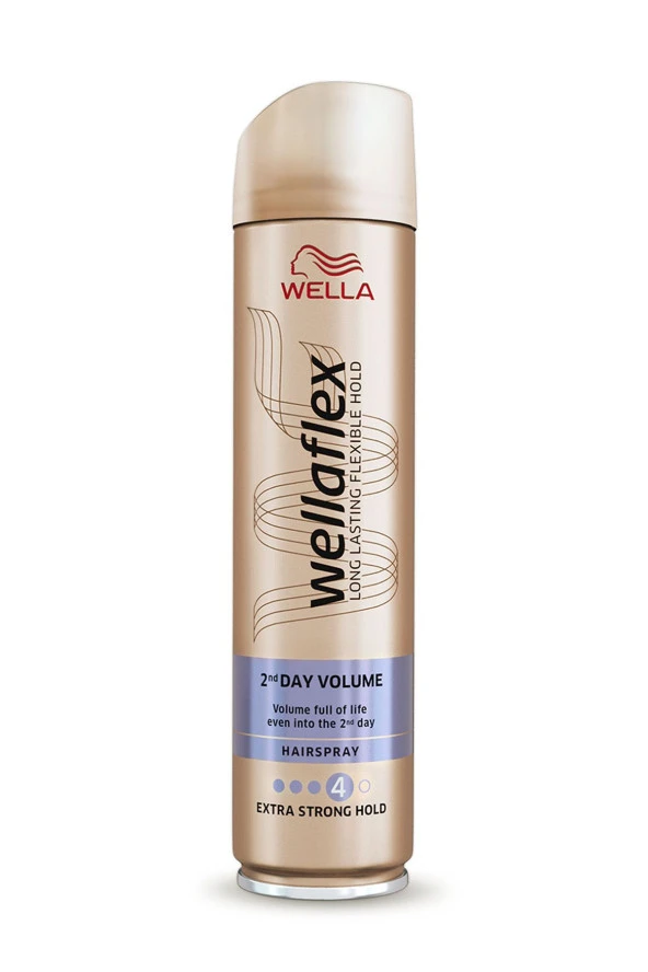 WELLA Wellaflex 2nd Day Volume Extra Strong Hold Saç Spreyi - 250 ml