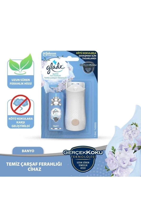 GLADE Banyo Cihaz Ve Yedek Temiz Çarşaf, 10 Ml ürün görseli 1