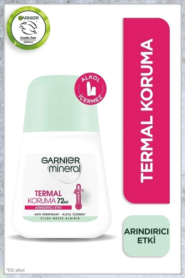 GARNİER Mineral Termal Koruma Kadın Roll-On Deodorant 3600541928930