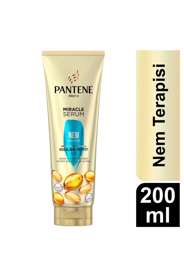PANTENE Miracle Nem Terapisi Serum Şaç Bakım Kremi 200 ml