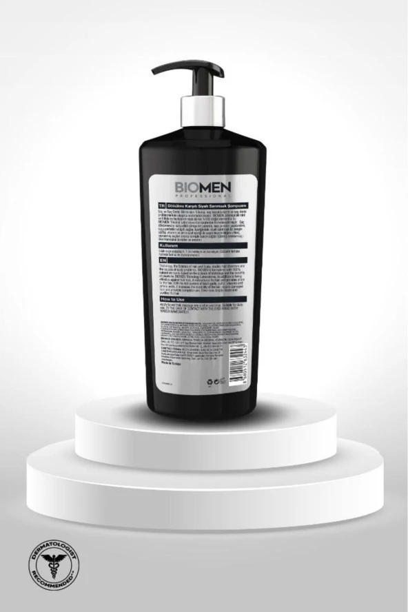 Biomen Professional Siyah Sarımsak&Gümüş Iyonu Dökülme Karşıtı Şampuan 1000 Ml - 2