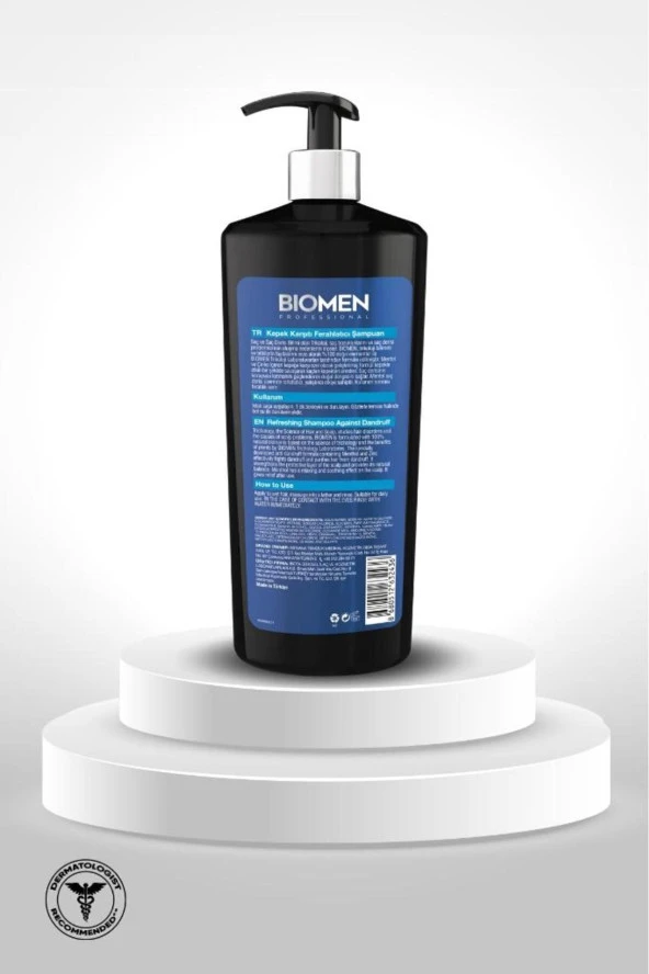BİOMEN Professional Mentol&çinko Kepek Karşıtı Ferahlatıcı Şampuan 1000 ml - 2