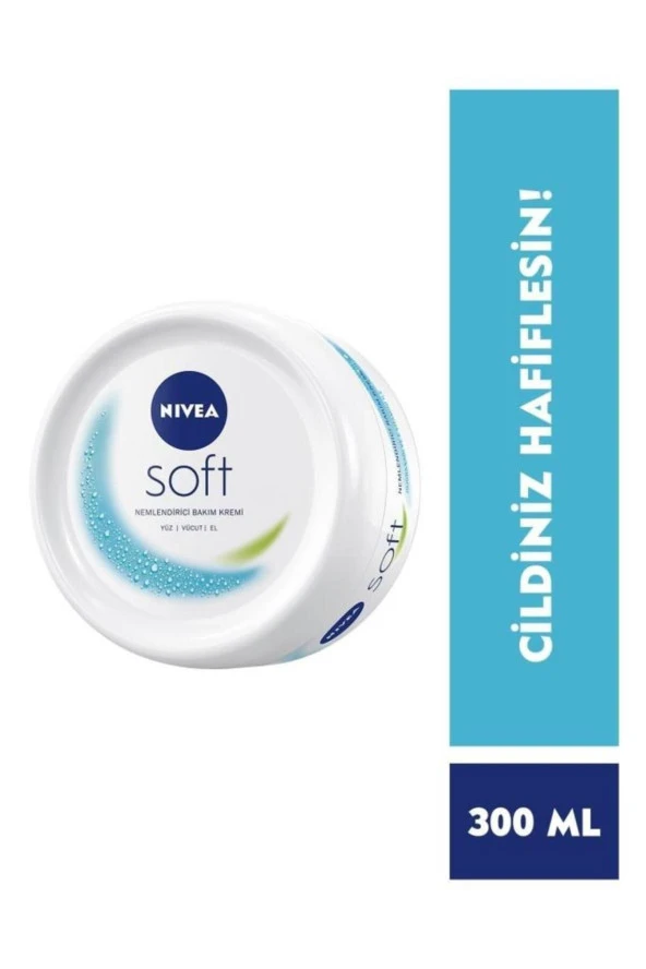 NIVEA Soft Nemlendirici Bakım Kremi 300 ml