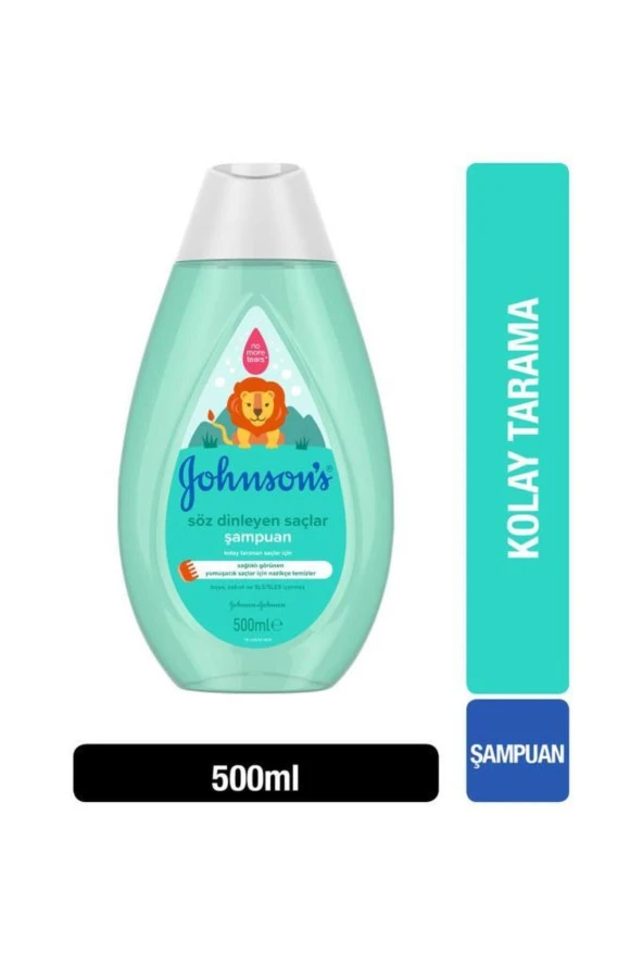 JOHNSON'S Söz Dinleyen Saçlar Bebek Şampuanı 500 ml