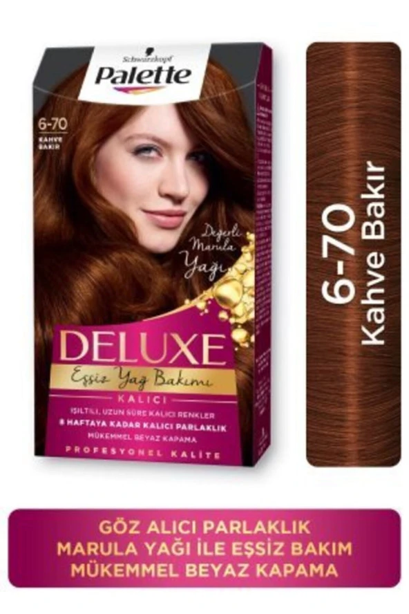 PALETTE Deluxe 6-70 Kahve Bakır