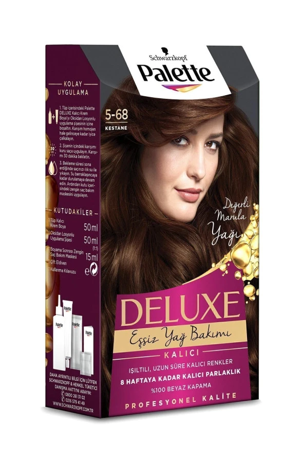 PALETTE Deluxe 5-68 Kestane - Resim 4