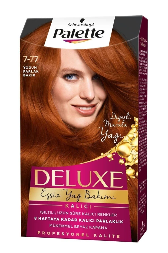 PALETTE Deluxe 7-77 Yoğun Parlak Bakır - 3