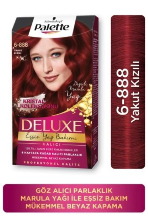 PALETTE Deluxe 6-888 Yakut Kızılı