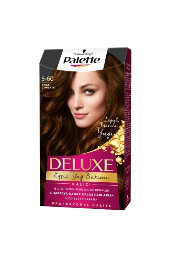 PALETTE DELUXE SAÇ BOYASI 5-60 SICAK ÇİKOLATA
