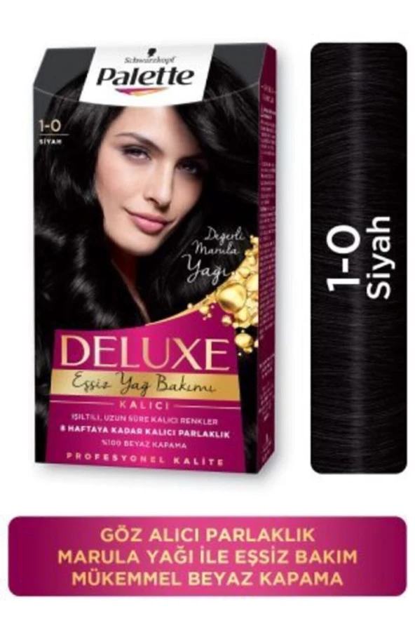 PALETTE Deluxe 1-0 Siyah