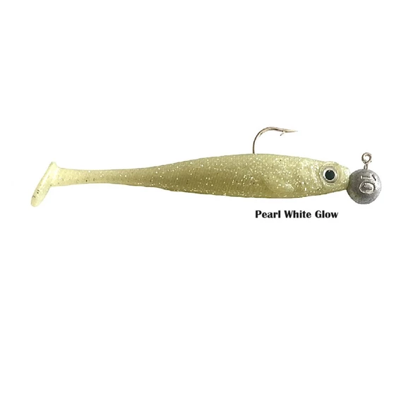 Ryuji Mister Shad 10cm + Jig head 16gr  Modifiyeli Hazır Silikon Yapay Yem - 3