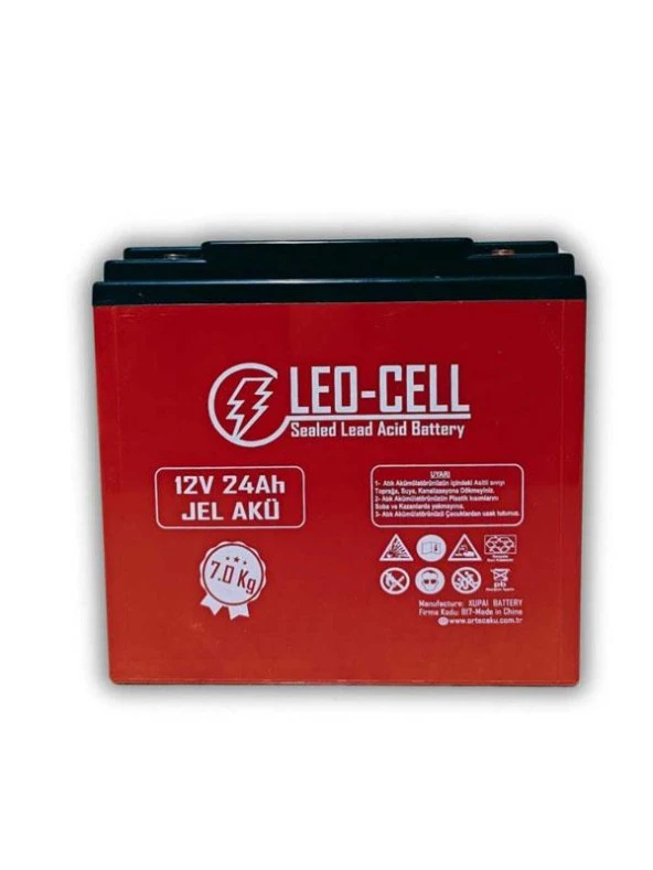 LEOCELL 12V / 24 AH E BİKE AKÜ