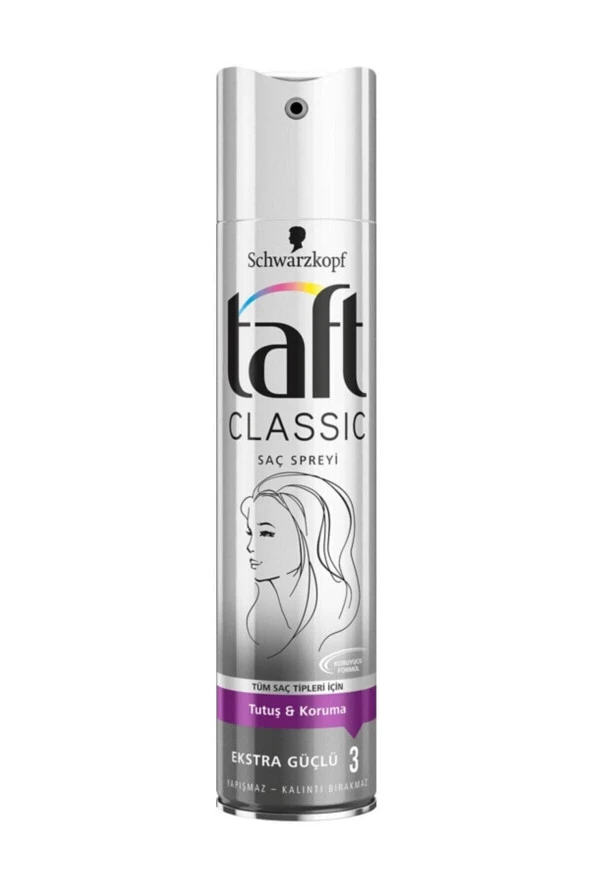 TAFT Classıc Ekstra Güçlü Sprey 250 ml
