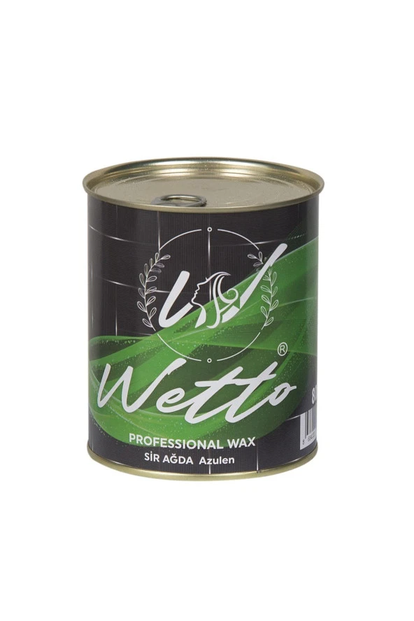 WETTO Konserve Ağda Azulen(Yeşil) 800 ML