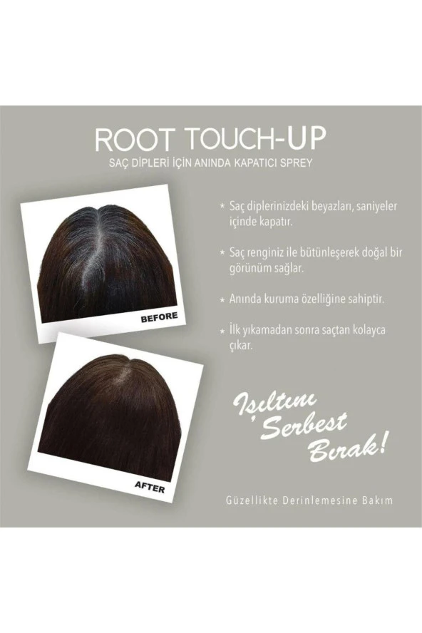 ROOT TOUCH-UP Neva Saç Dipleri Için Anında Kapatıcı Sprey 75 ml - Kızıl - 3