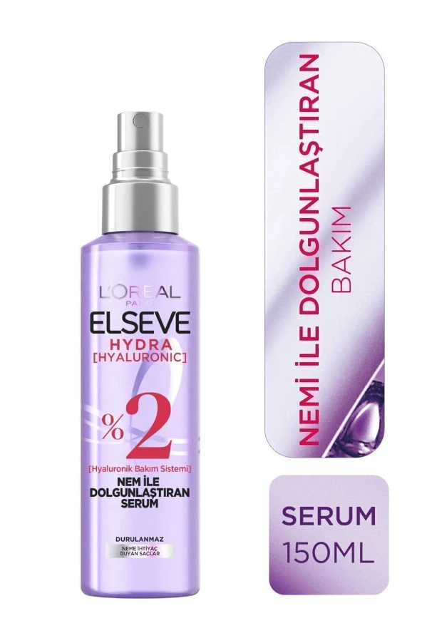 ELSEVE Hydra [hyaluronic] Nem Ile Dolgunlaştıran Serum 150ml
