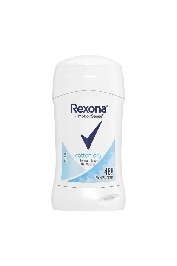 REXONA Kadın Stick Cotton Dry 12X40 ML