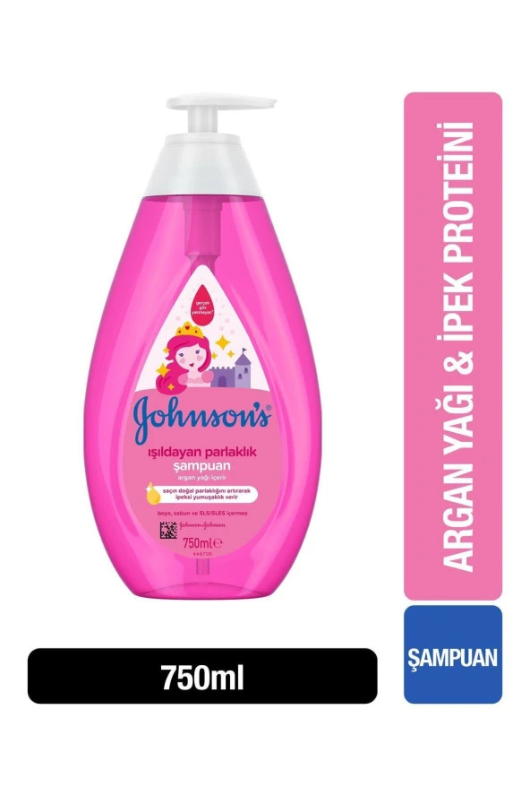 JOHNSON'S Baby Işıldayan Parlaklık Bebek Şampuanı 750ml