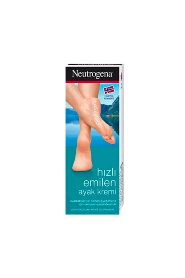 NEUTROGENA Yoğun Nemlendiren Norveç Formülü Hızlı Emilen Ayak Kremi 100 ml
