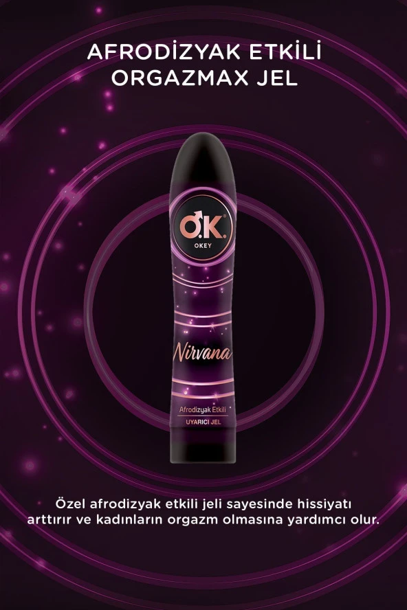 OKEY Nirvana Kayganlaştırıcılı Jel 100 ml - Resim 3