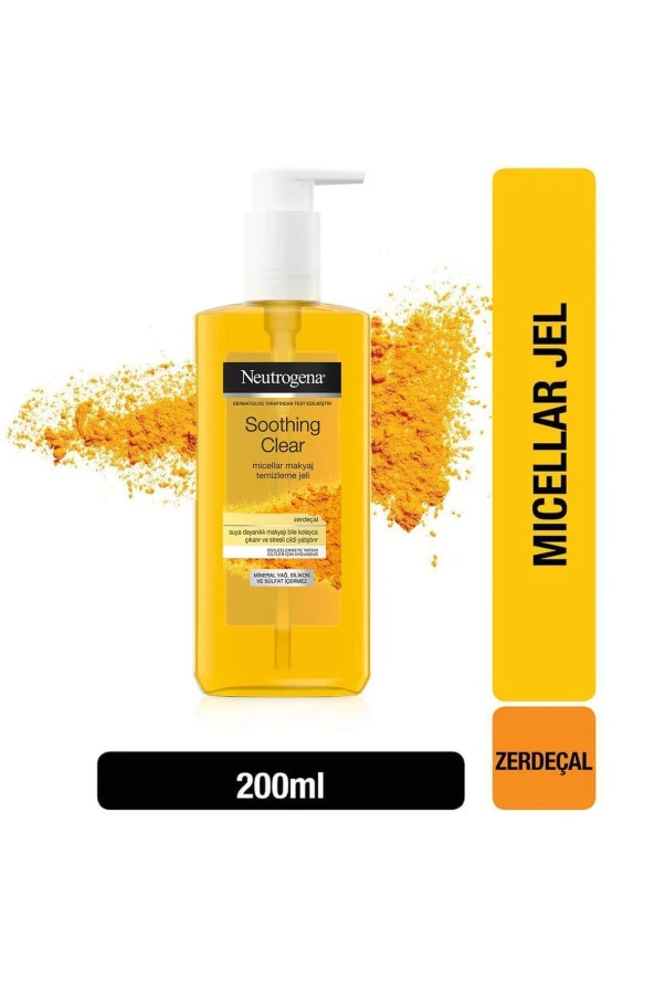 NEUTROGENA Soothing Clear Micellar Makyaj Temizleme Jeli 200 ml - 2