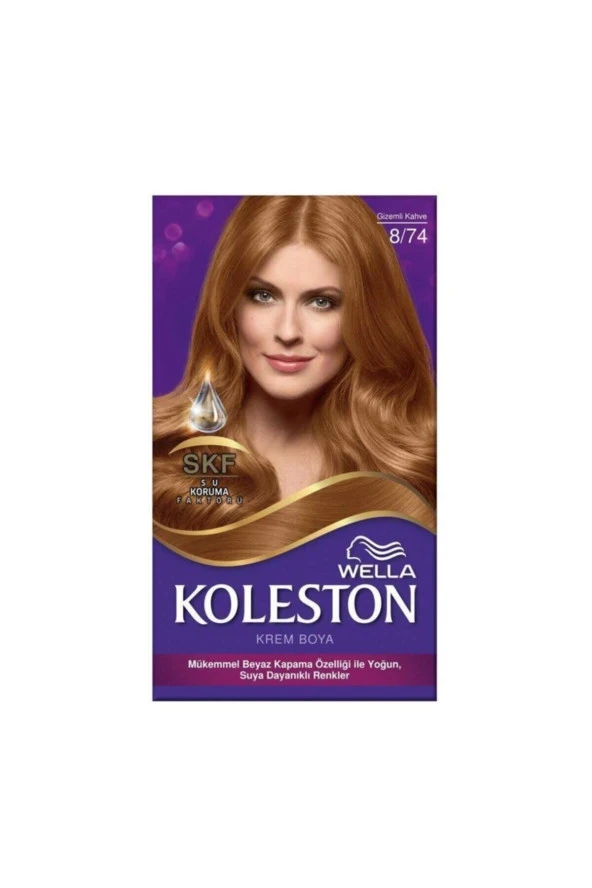 WELLA Set 8\74 Gızemlı Kahve