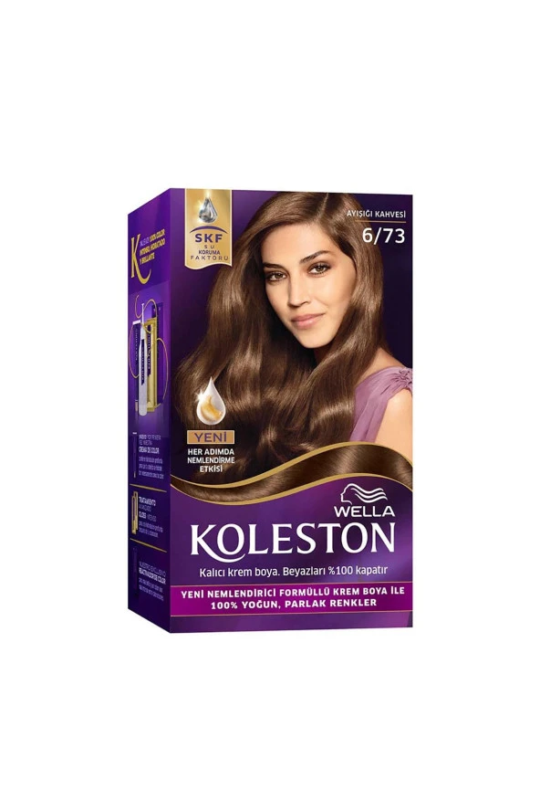WELLA Koleston Kit Saç Boyası 6/73 Ayışığı Kahvesi