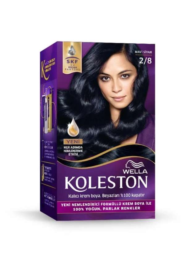 WELLA Marka: Koleston Kit Saç Boyası 2/8 Mavi Siyah Kategori: Saç Boyası