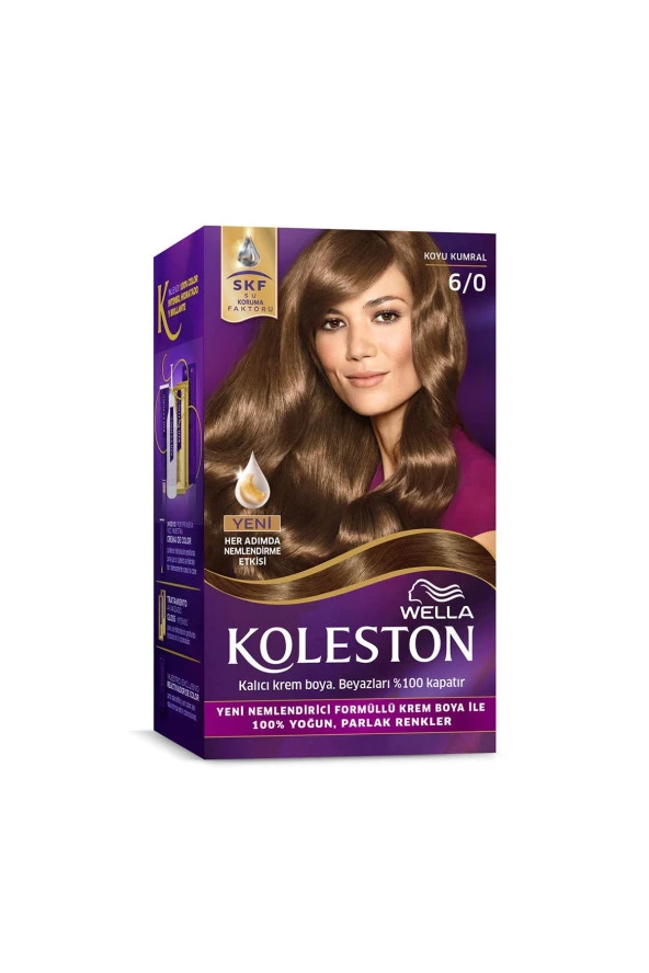 WELLA Koleston Kit Saç Boyası 6/0 Koyu Kumral