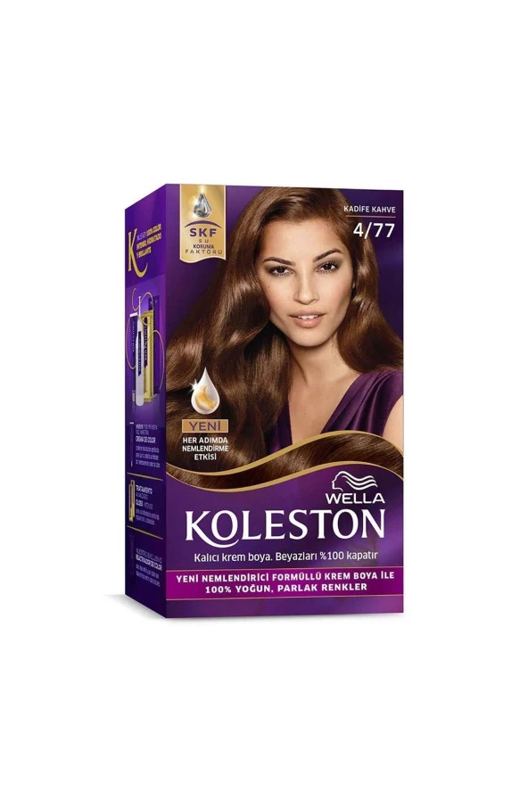 WELLA Marka: Kit 4/77 Kadife Kahve Saç Boyası Kategori: Saç Boyası