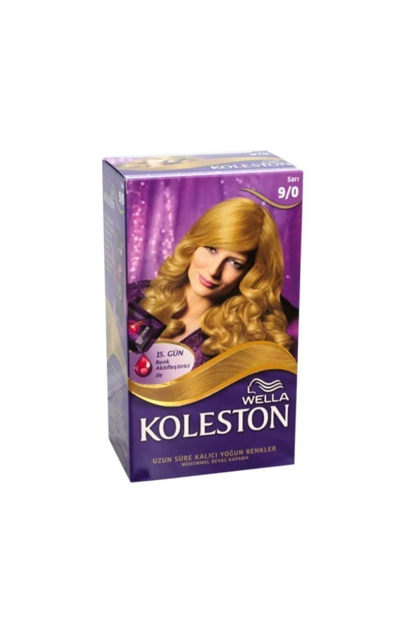 WELLA Kit 9.0 Sarı Saç Boyası