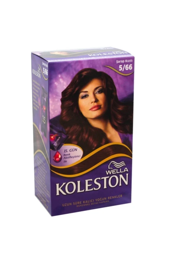 WELLA Set Saç Boyası 5/66 Şarap Kızılı