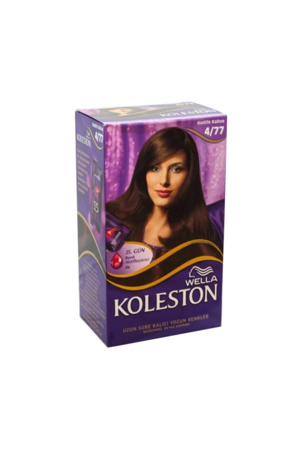 WELLA Kadife Kahve Kit 4.77