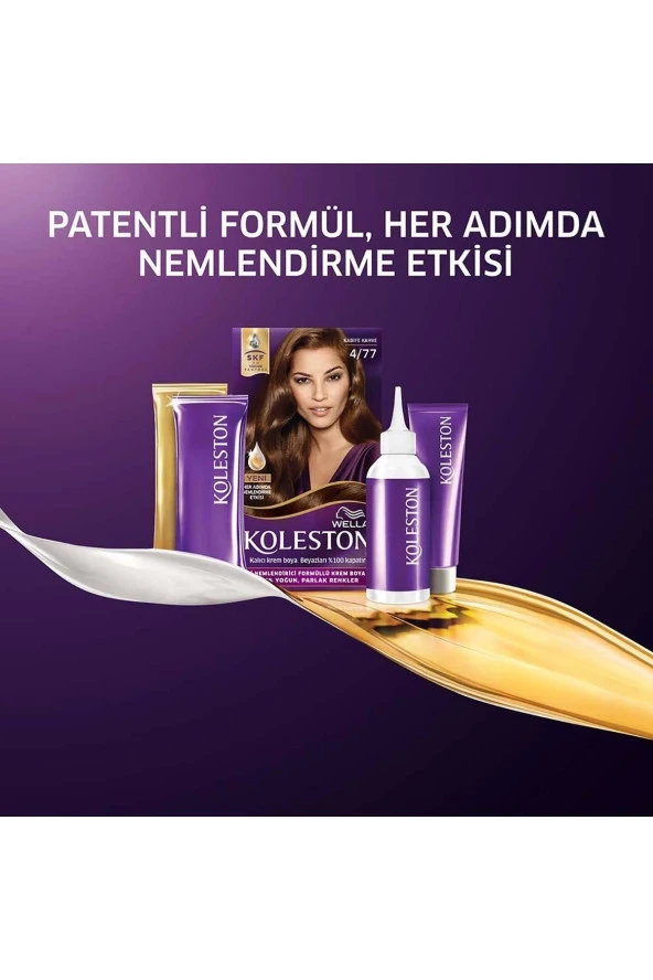 WELLA Marka: Kit 4/77 Kadife Kahve Saç Boyası Kategori: Saç Boyası - Resim 5