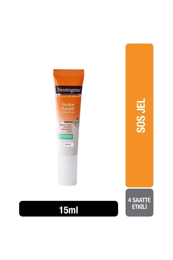 NEUTROGENA Sivilce Karşıtı Sos Hızlı Etkili Akne Jeli 15 ml ürün görseli