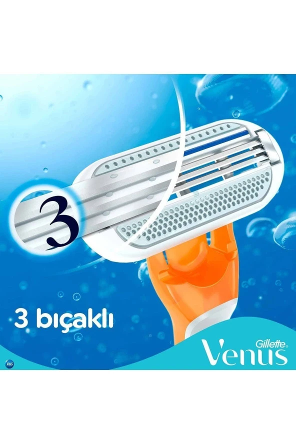 GİLLETTE VENUS Venus Riviera Kullan At Kadın Tıraş Bıçağı 2'li - 4