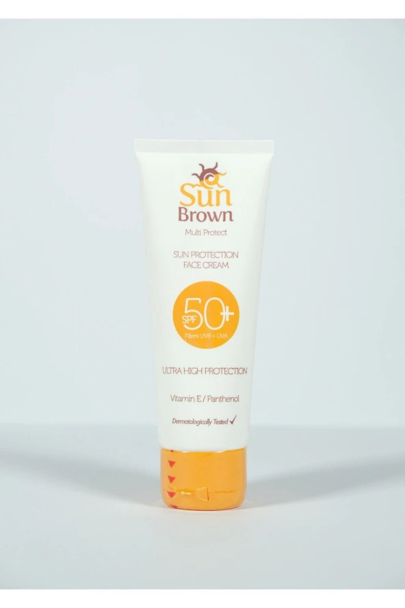 SUN BROWN Güneş Koruyucu Yüz Kremi Spf50 75 ml - 2