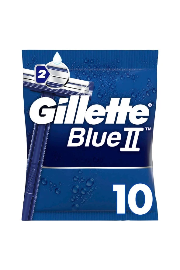 GİLLETTE Blue2 Kullan At Tıraş Bıçağı 10'lu