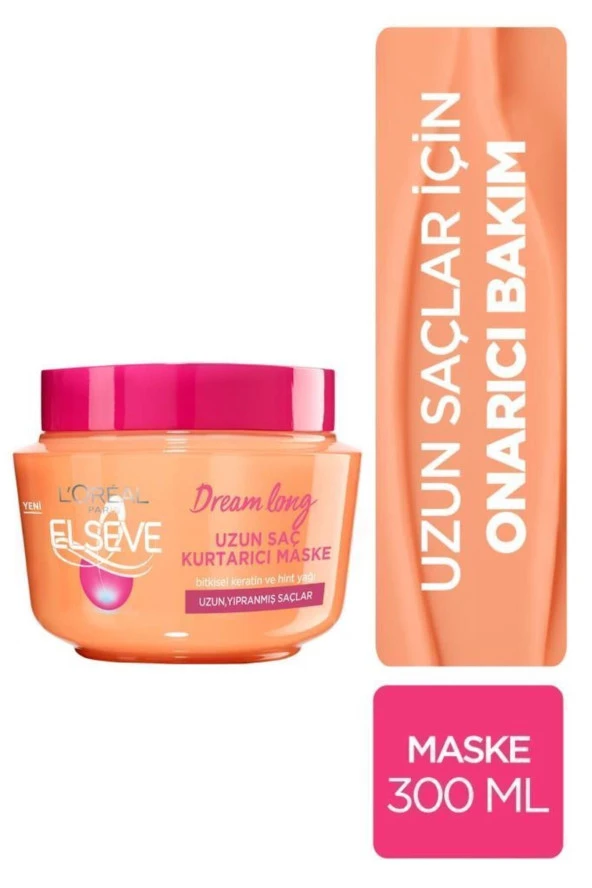ELSEVE L'oréal Paris Dream Long Uzun Saç Kurtarıcı Maske 300 ml