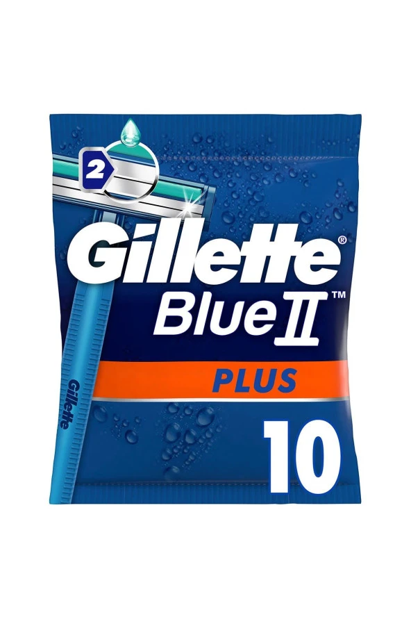 GİLLETTE Blue2 Plus Kullan At Tıraş Bıçağı 10'lu