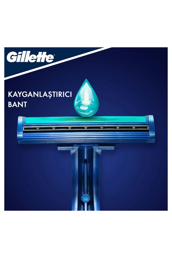 GİLLETTE Blue2 Plus Kullan At Tıraş Bıçağı 10'lu - 4