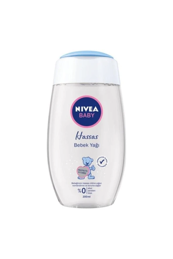 NİVEA BABY Bebek Yağı 200 Ml