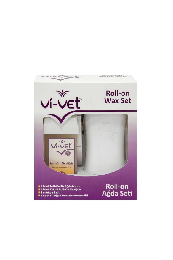 Vİ-VET Roll-on Ağda Seti