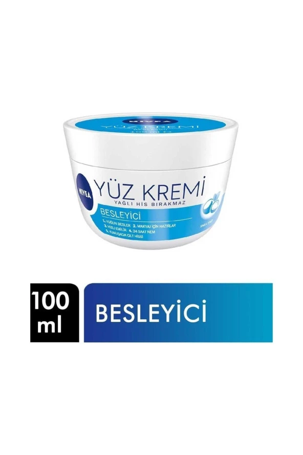 NIVEA Besleyici Yüz Kremi 100 ml ürün görseli