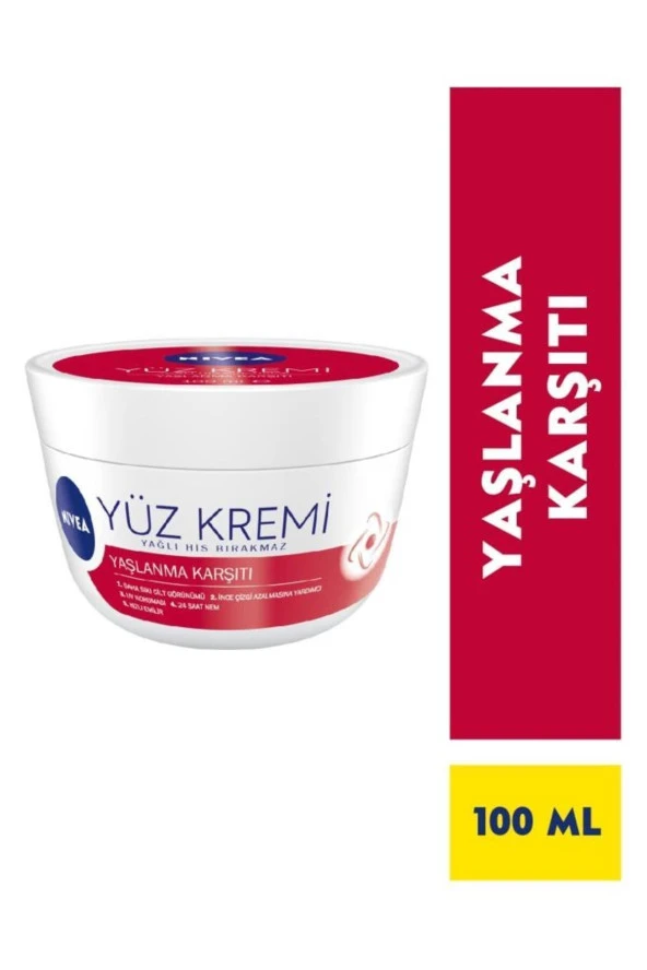 NIVEA Yaşlanma Karşıtı Yüz Kremi 100 ml ürün görseli