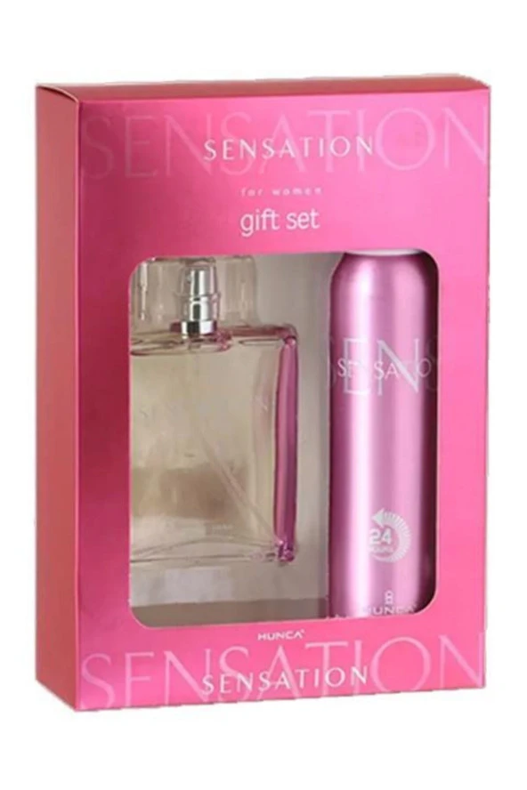 CARMİNA Sensation Edt 100 ml + Deodorant 150 ml - Kadın Parfüm Seti 8690973371331