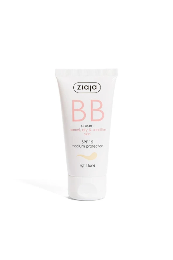 ZİAJA Bb Krem Normal, Kuru Ve Hassas Ciltler Için Spf15 Doğal Ton 50 Ml.