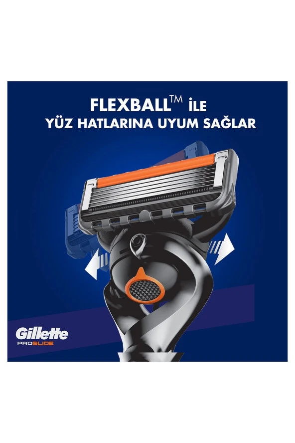 GİLLETTE Fusion Proglide Yedek Tıraş Bıçağı 2'li - 4