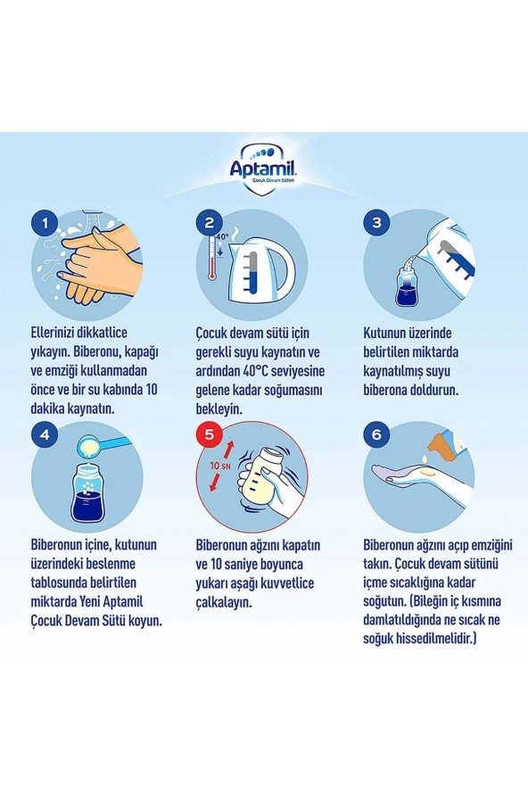 APTAMİL 1 Bebek Sütü 350 G 0-6 Ay Akıllı Kutu - 4
