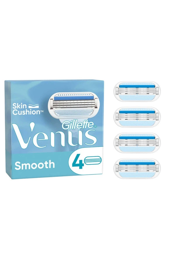 GİLLETTE VENUS Venus Kadın Yedek Tıraş Bıçağı 4 Adet